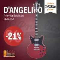 DAngelico Brighton Oxblood Electric guitar [May 23, 2024, 6:45 pm]