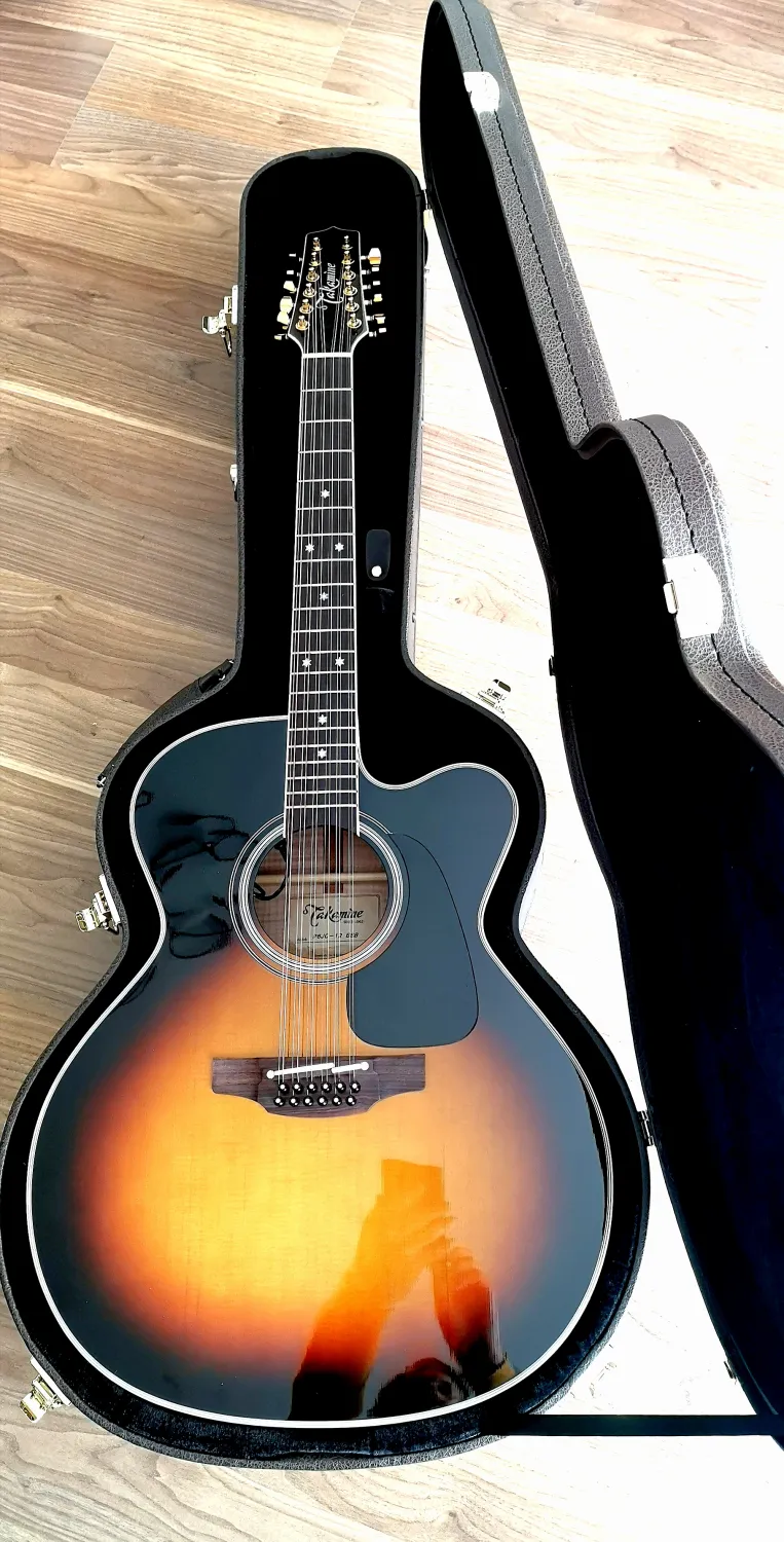 Takamine P6JC-12 Electro-acoustic guitar 12 strings