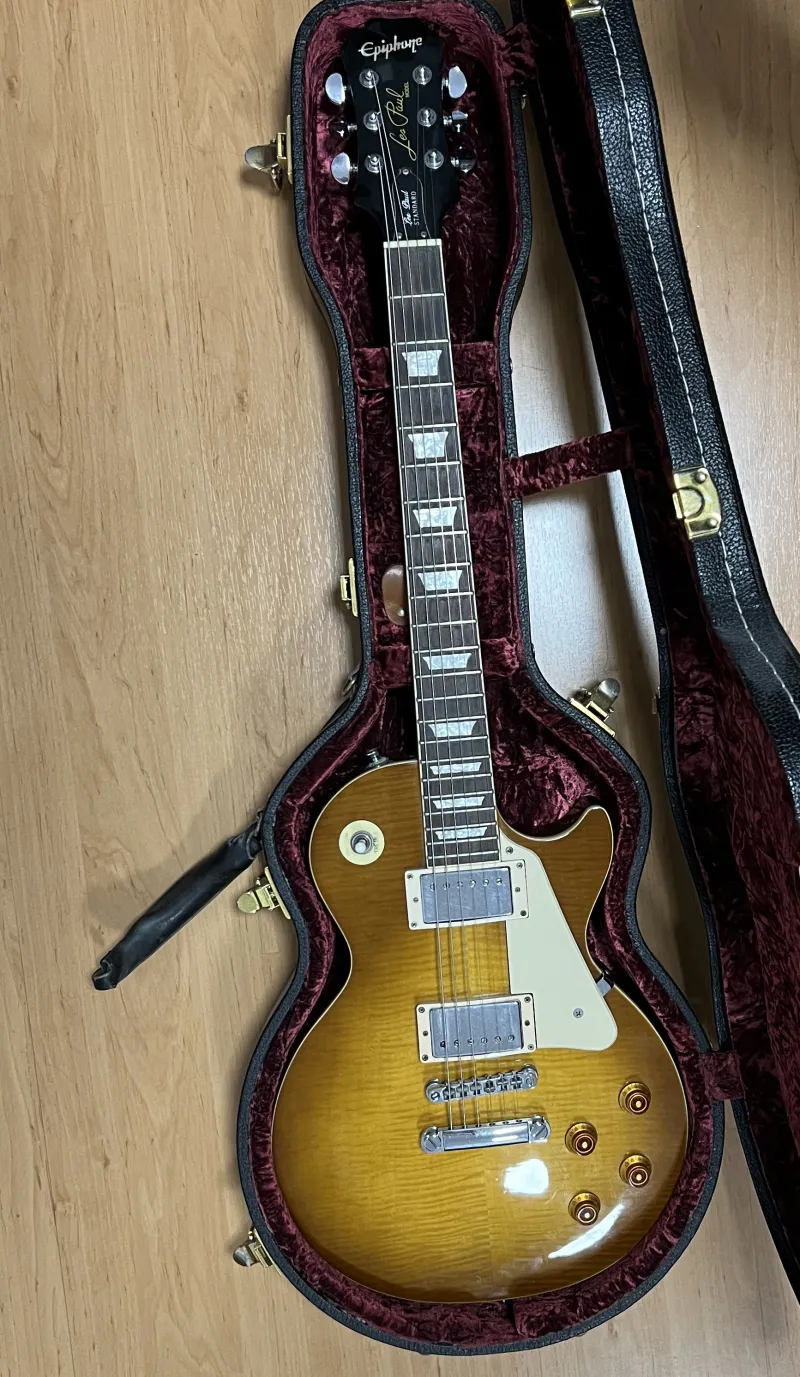 Epiphone Led Paul Standard + keménytok Elektromos gitár