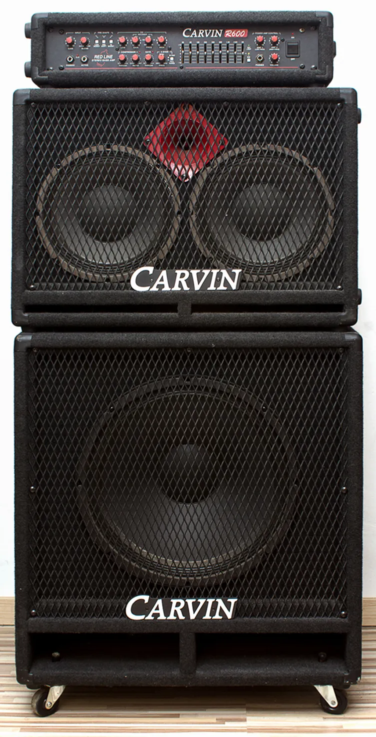 Carvin R600 stack Basszus fej és láda