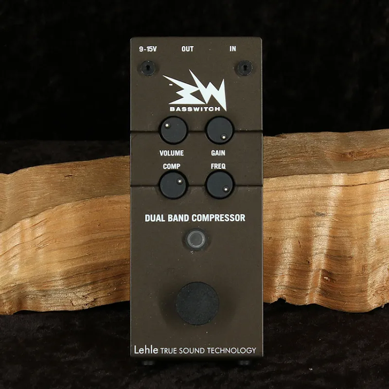  Basswitch Dual Band Compressor Pedal de efecto