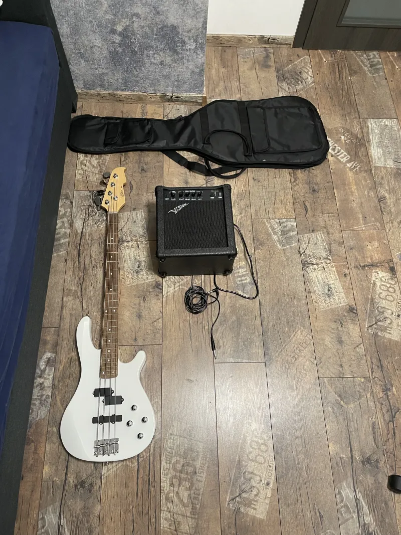 Vision JB-8 WH Bass Set Vision JB-8 WH Bass Set