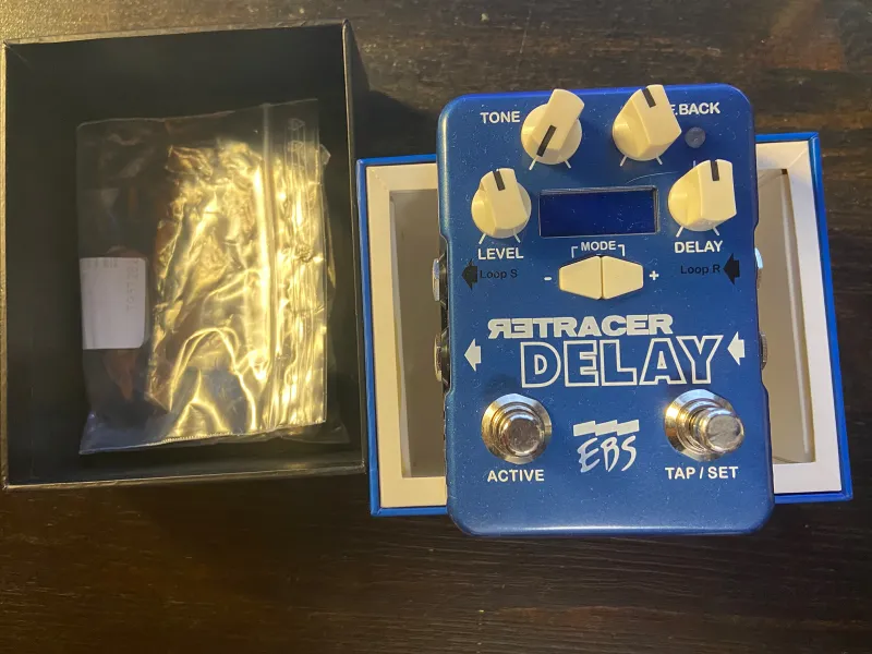 EBS Retracer Delay Pedal de efecto