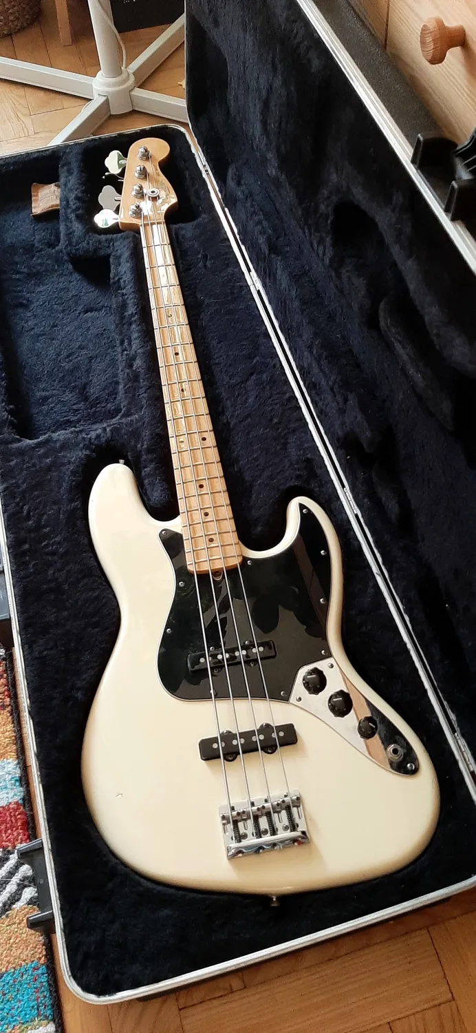 Fender AMERICAN STANDARD JAZZ BASS 2011 OLYMPIC WHITE Basgitara