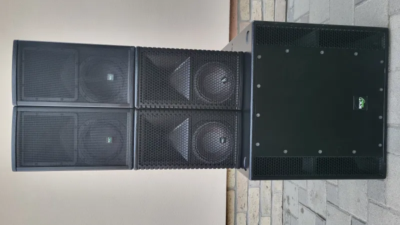 QSC Ex1.5 és 4db Ex6 Aktív hangfal