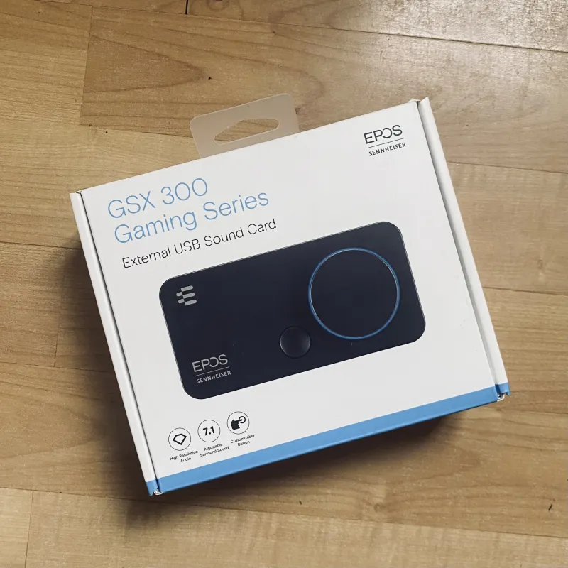 Sennheiser Epos GSX 300 Hangkártya