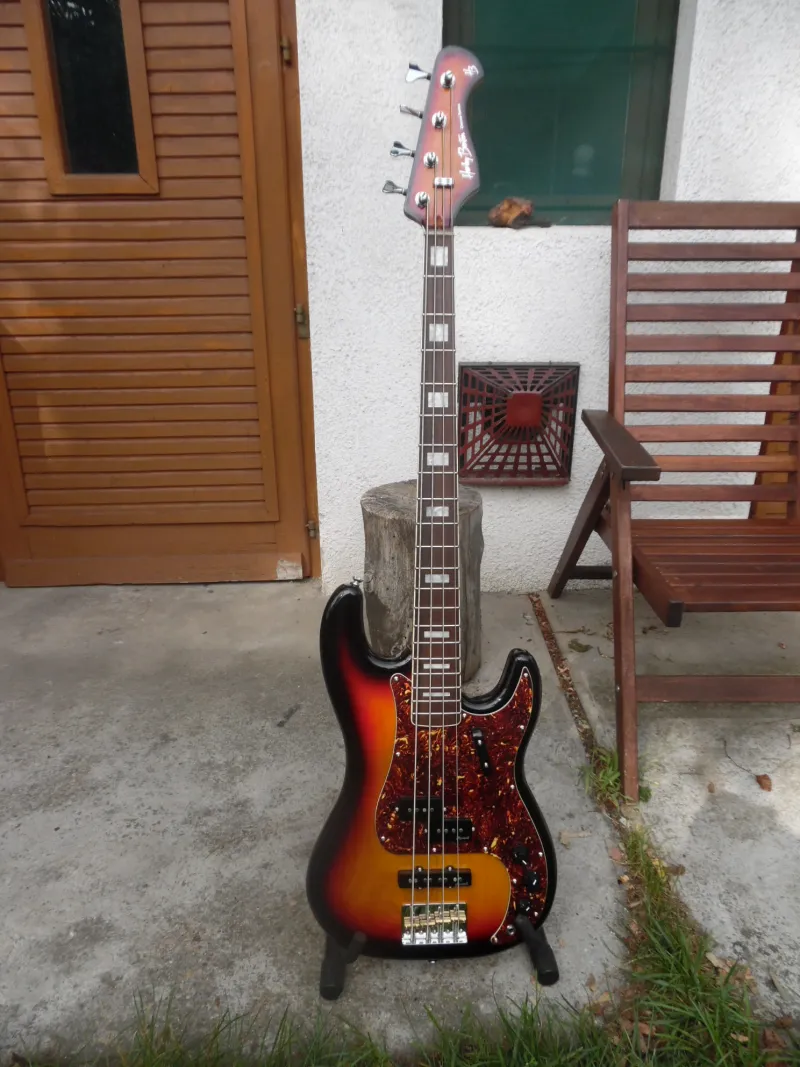 Harley Benton MV-4PJ Gotoh SB Basszusgitár