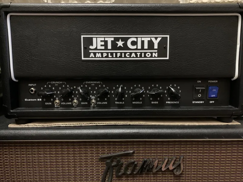 JET CITY JCA 22H Custom Gitarreverstärker-Kopf