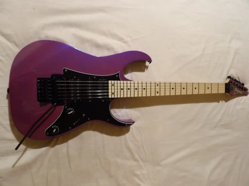 Ibanez RG550 Genesis Purple Neon Elektromos gitár