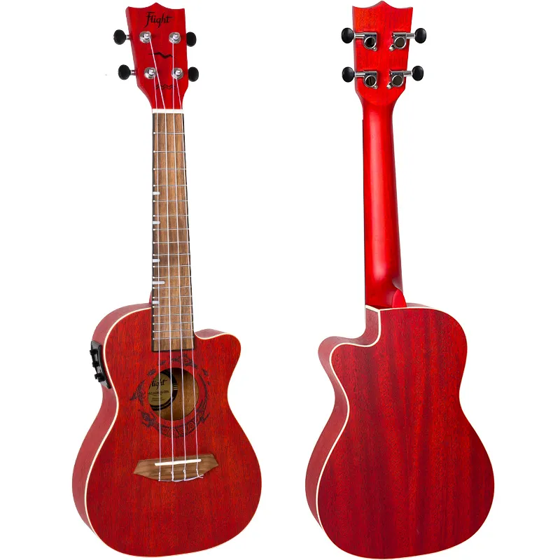 Flight DUC-380 CEQ Coral Electric ukulele