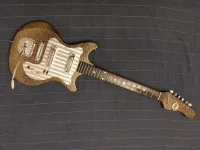 TEISCO Del Ray Kawai Gold Sparkle Elektrická gitara [December 12, 2023, 12:57 pm]