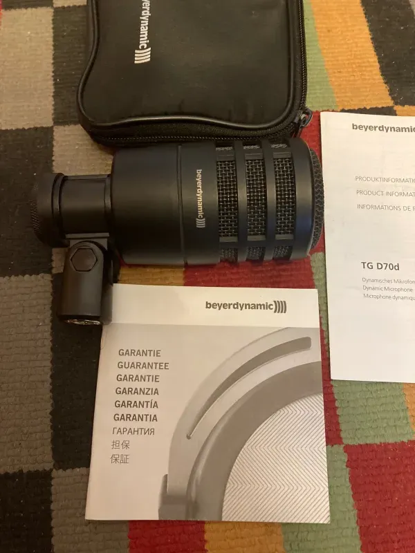 Beyerdynamic TG D70d Mikrofón pre basový buben