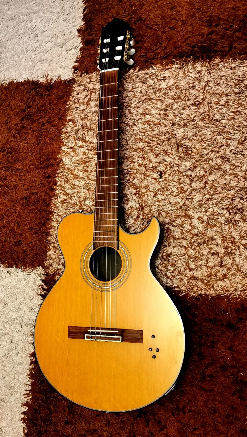  CSMJ-13CE Solid Body Nylon Elektroakusztikus klasszikus gitár