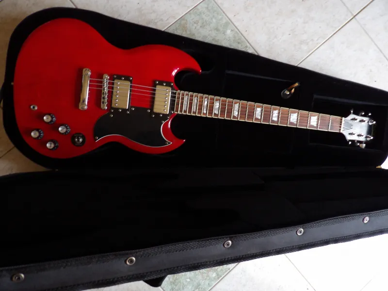 Rocktile SR SG Cherry Heritage Electric guitar