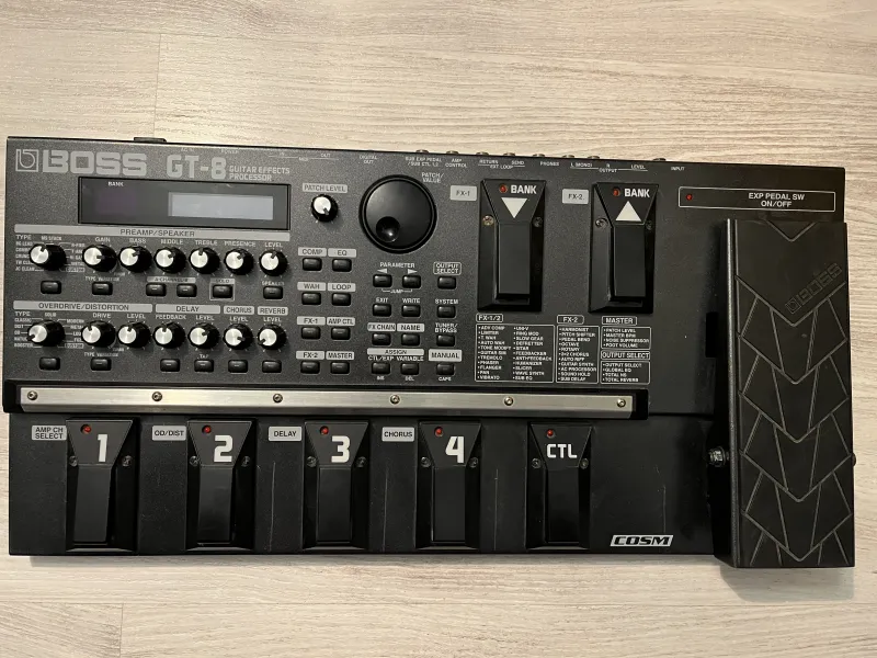 BOSS GT-8 Multieffekt Prozessor