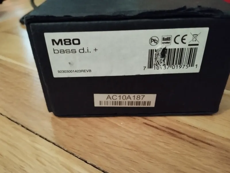Dunlop MXR M80 bass d.i. + Bass pedal