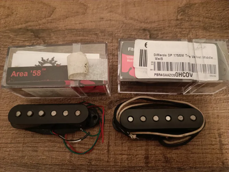 DiMarzio True Velvet middle Pickup