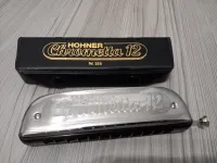 Hohner Chrometta 12 C Kromatikus Szájharmonika [2024.02.13. 20:58]