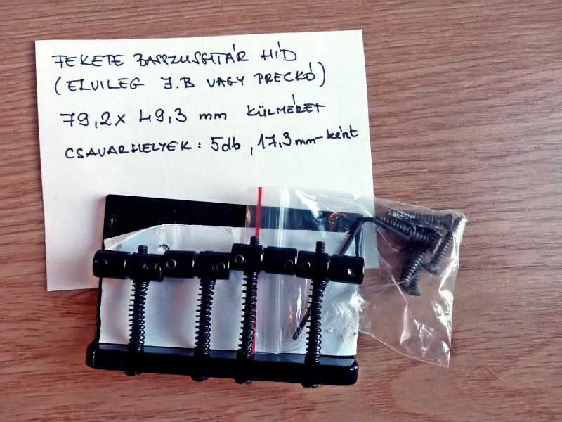 -  Basszusgitár húrláb -  Basszusgitár húrláb