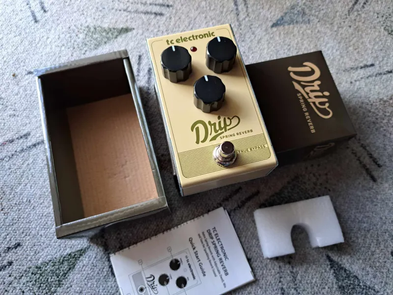 TC Electronic Drip Reverb Pedál