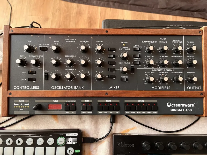 - Creamware Minimax ASB Synthesizer