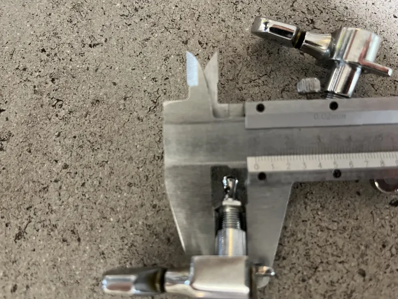 Schaller Króm hangolókulcs 3L3R Stimmschlüssel Set