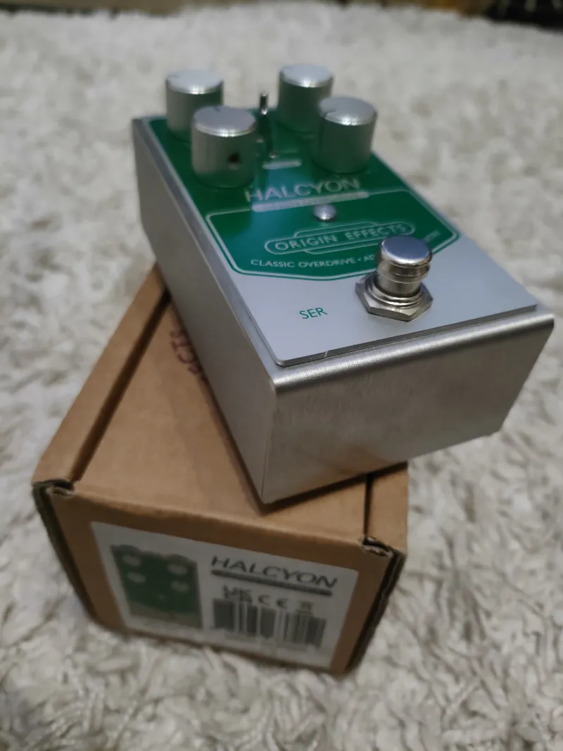 Origin Effects Halcyon green overdrive Effect pedal