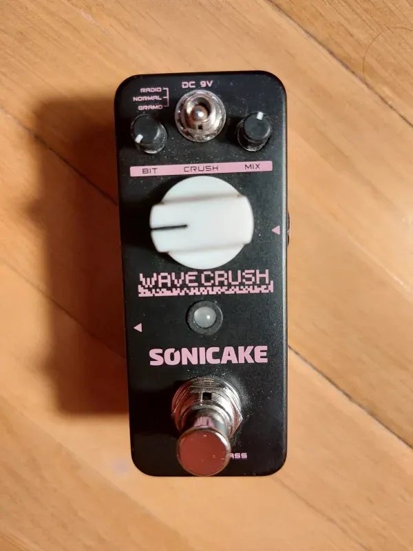 Sonicake Wave Crush lofi bitcrusher Pedal de efecto