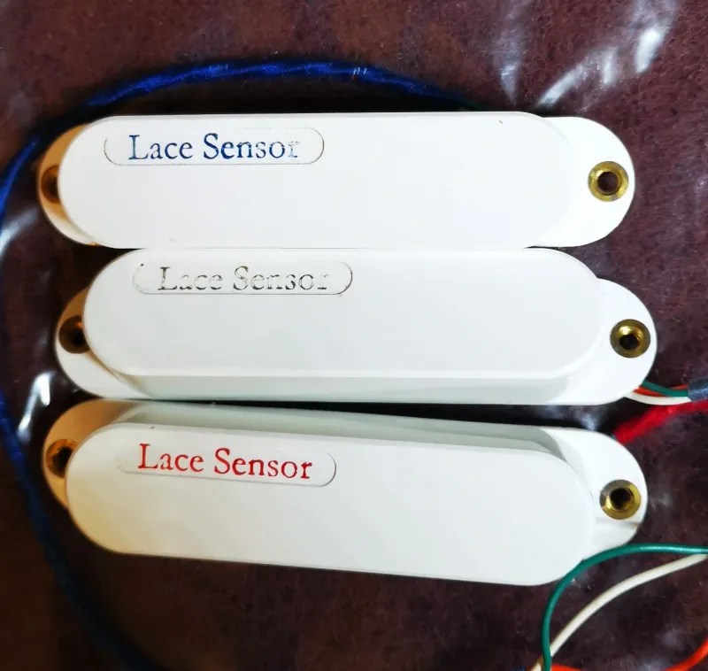 Lace Sensor RedSilverBlue Pickup set