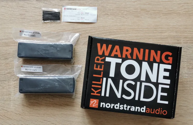 Nordstrand Dingwall FD3 5 Pickup Set Bass guitar pickup