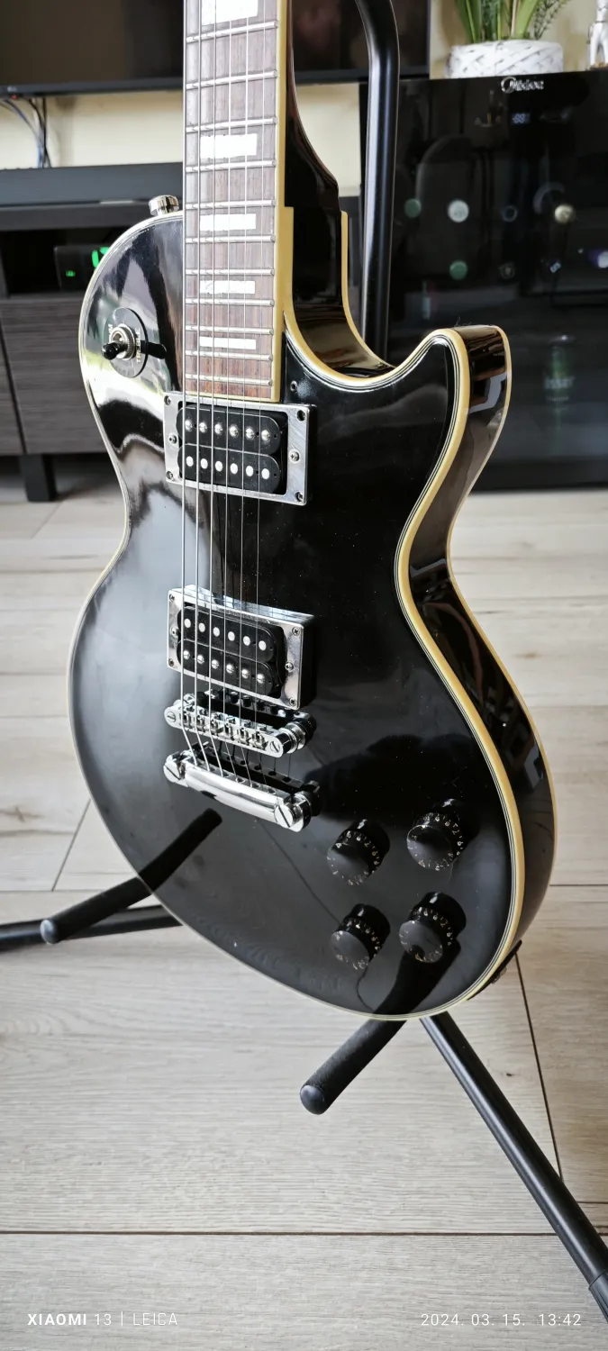 Epiphone Les Paul Custom Chrome Electric guitar