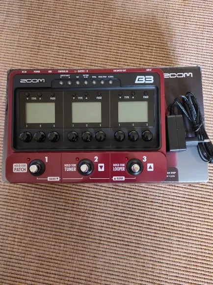 Zoom B3 Bass Multi-Effekt