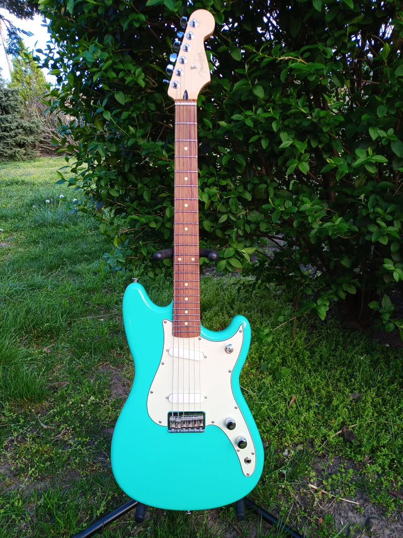 Fender Player Duo Sonic Seafoam Green Elektromos gitár
