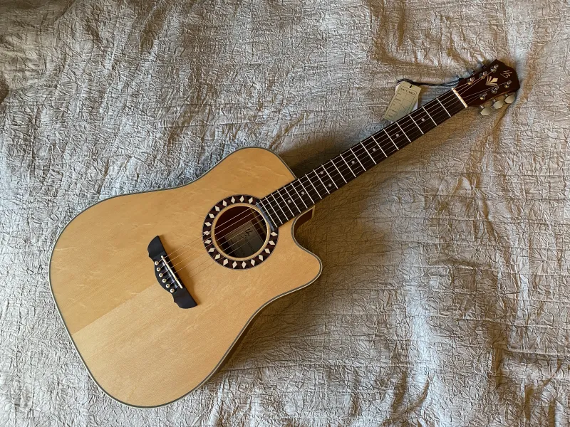 Harley Benton Custom Line CLD-1048SCE NS Elektro-Akkustik Guitarre
