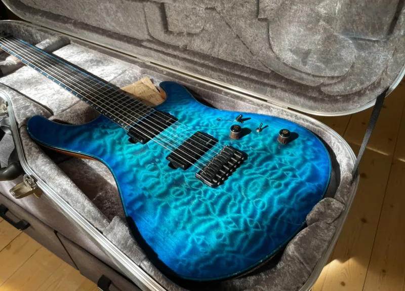 Mayones Regius 7 Custom Shop - Piezo Elektromos gitár 7 húros