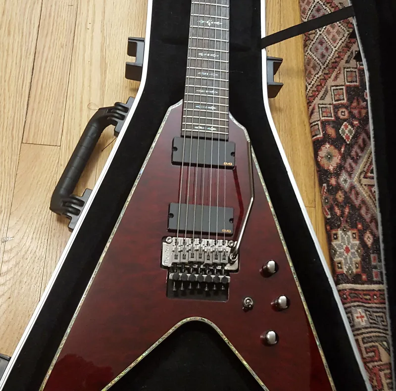 Schecter Hellraiser V-7 FR Electric guitar 7 strings