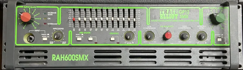 Trace Elliot RAH600SMX Bass guitar amplifier