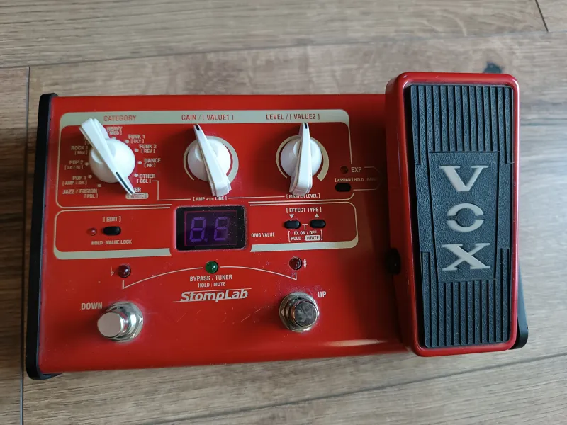 Vox Stomplab IIB Bass guitar multi effect