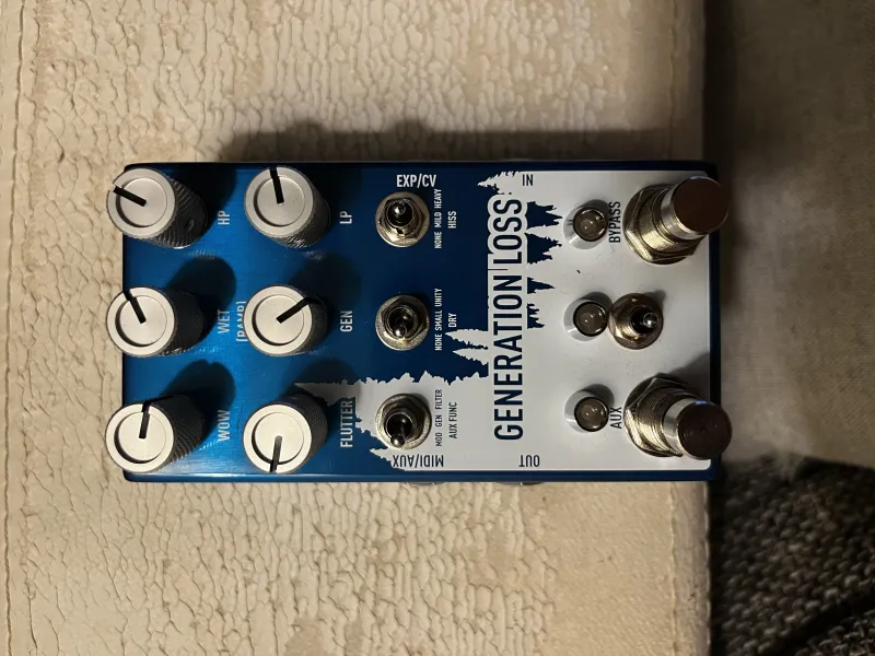 Chase Bliss Cooper Fx Generation Loss Lofi Pedal