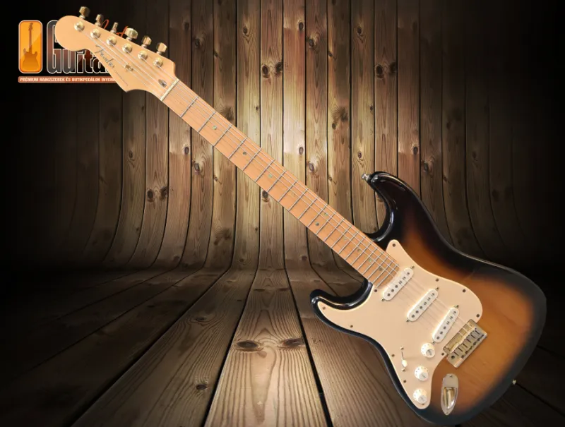 Fender 50th Anniv Deluxe Stratocaster Left handed electric guitar