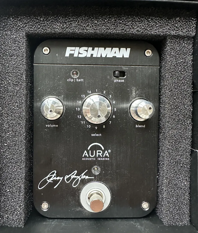 Fishman Jerry Douglas Aura dobro pedal Pedal de efecto
