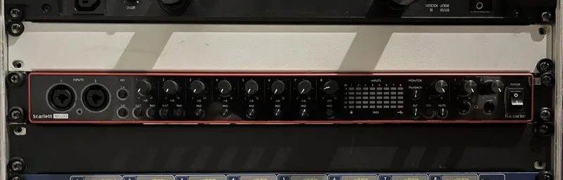 Focusrite Scarlett 18i20 3rd Gen Studio sound card