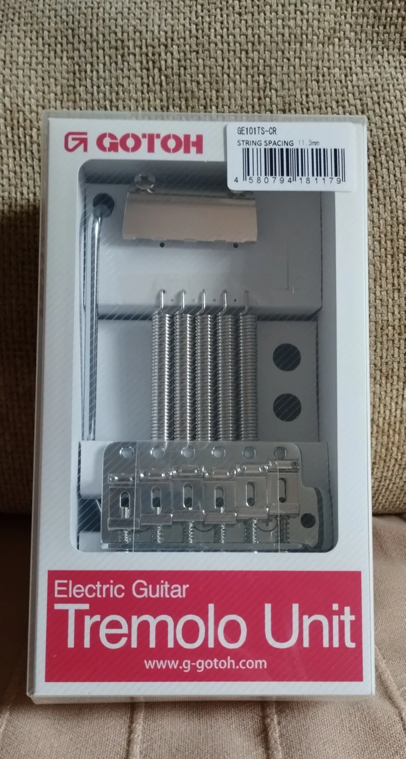 Gotoh Gotoh GE101TS króm Stratocaster tremolo Tremolo