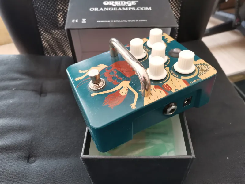 Orange Kongpressor analóg kompresszorbooster pedál Pedal de efecto