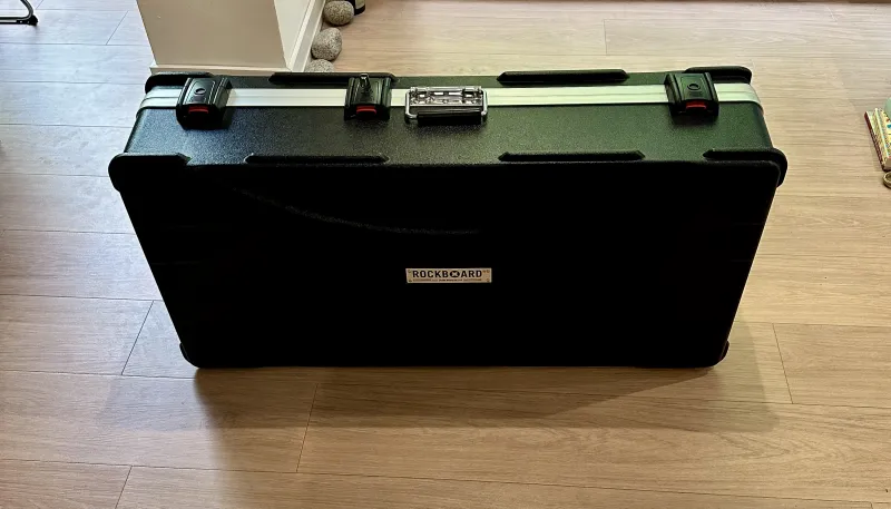 RockBoard Rockboard 5.4. pedalboard ABS bőrönddel Pedal Halter