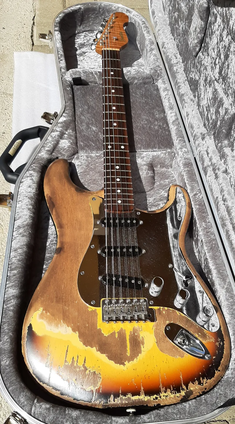 Smitty Custom S-Style Zappa Special Elektromos gitár