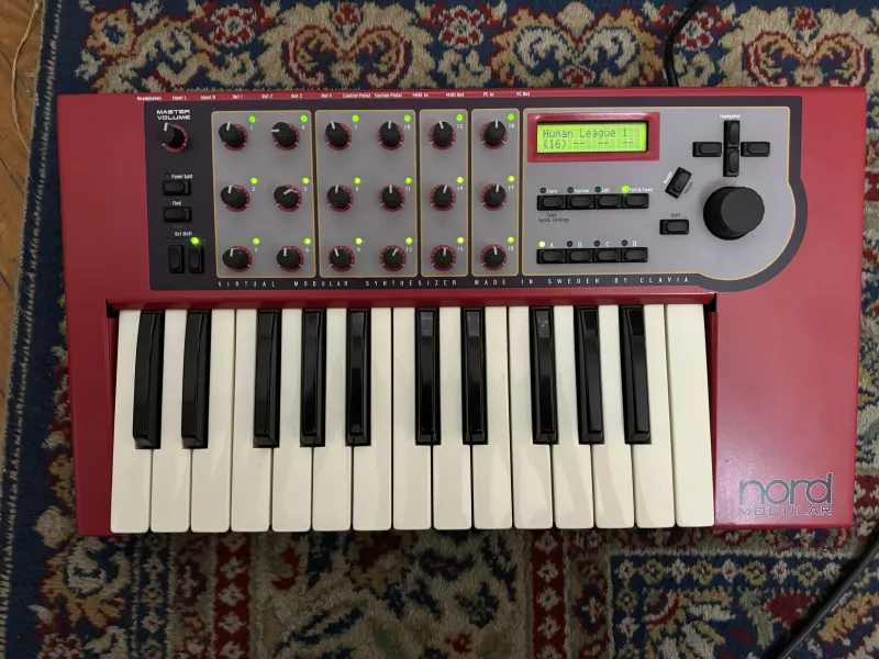 Clavia Nord Modular G1 Keyboard Expanded szintetizátor Sintetizador
