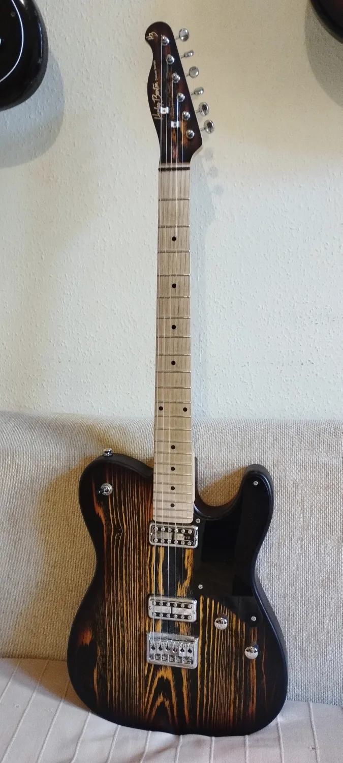Harley Benton TE-90FLT Orange Blast Electric guitar