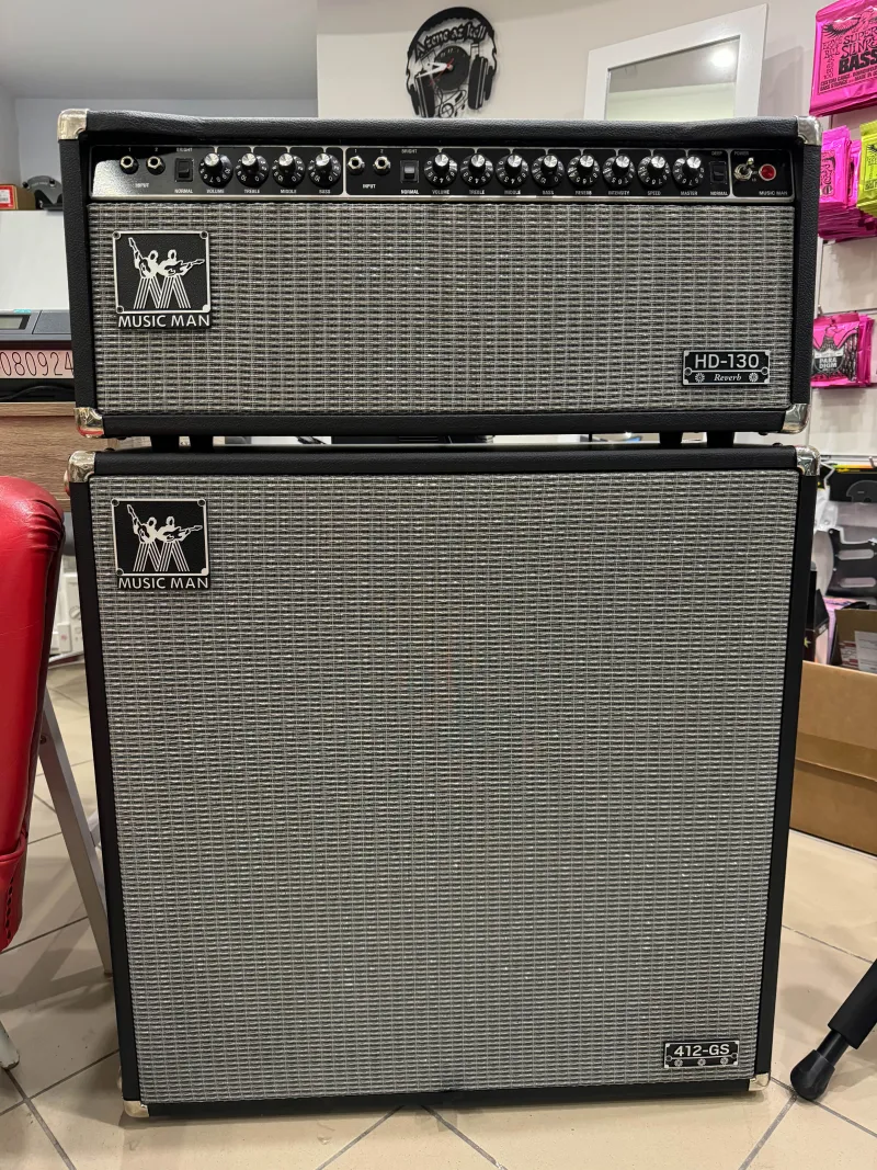 Music Man HD130 Reverb Fej és láda