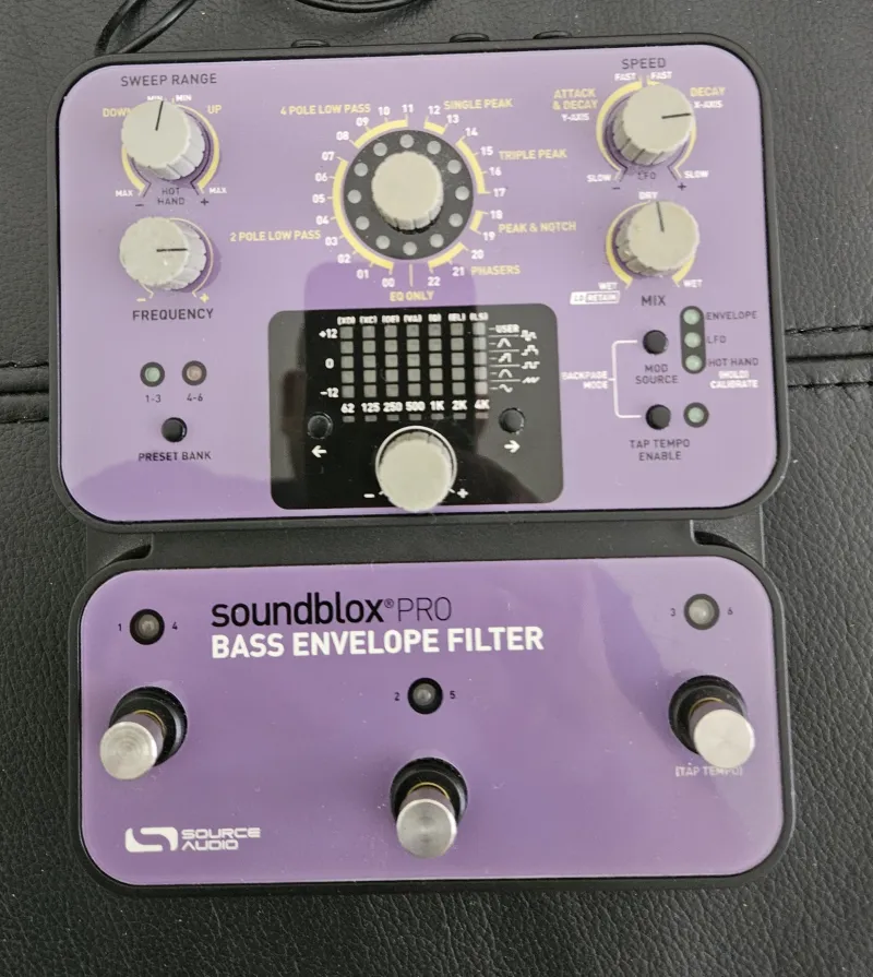 Source Audio Soundblox PRO Bass envelope filter Pedal de efecto